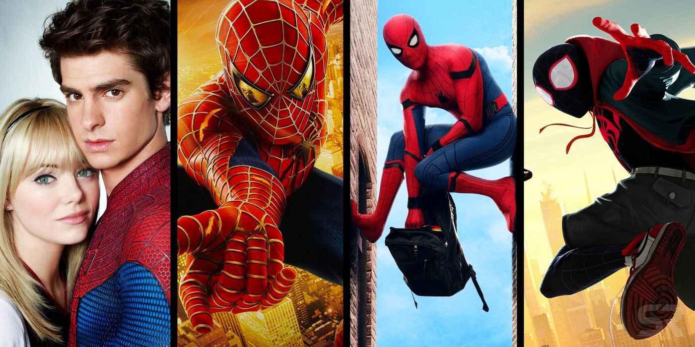 spider man movies list